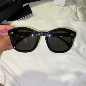 Versace Medusa charm sunglasses.